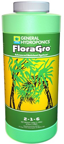 General Hydroponics FloraGro, Pint