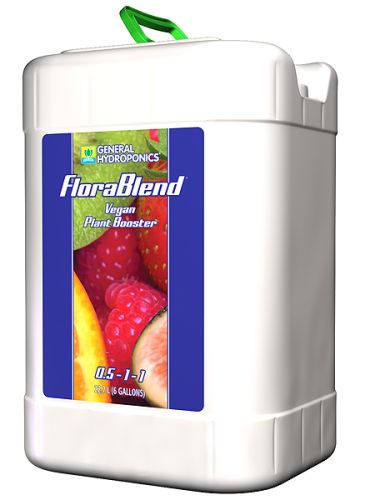 General Hydroponics FloraBlend Vegan Plant Booster, 6 Gallon