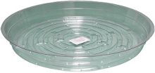 Hydrofarm Clear Plastic Saucer, 10