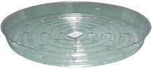 Hydrofarm Clear Plastic Saucer, 12