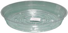 Hydrofarm Clear Plastic Saucer, 6