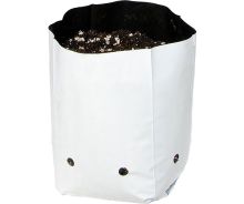 Hydrofarm Black & White Grow Bag, 1/2 Gallon, 30/pk