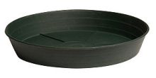 Green Premium Plastic Saucer 8