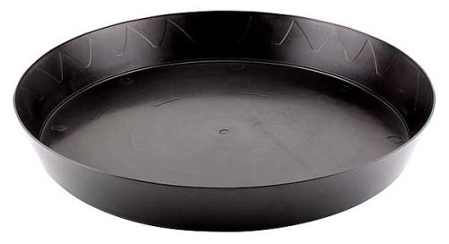 Gro Pro Heavy Duty Black Saucer, 14