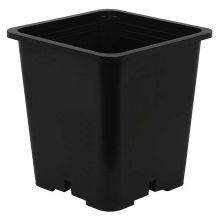 Gro Pro Premium Black Square Pot 9