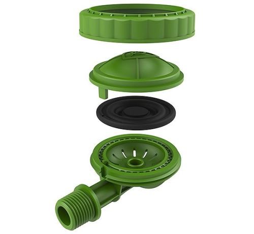 FloraFlex Micro Drip 16-17MM Lateral Flush Valve 1/2" NPT EACH