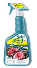 Safer 3-in-1 Garden Spray RTU, Quart